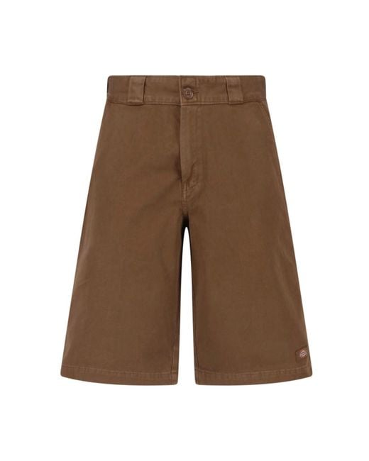 Dickies White Work Shorts "247" for men