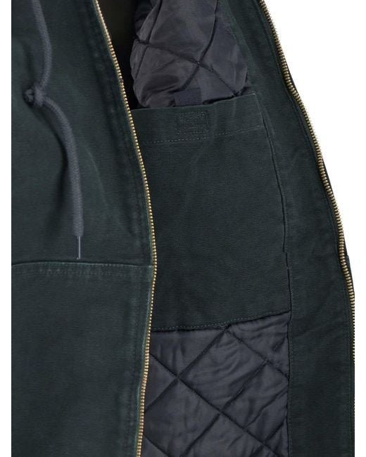 Carhartt Black Hooded Jacket "Og Active" for men