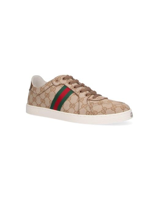 Gucci Natural Sneakers "Stretch" for men