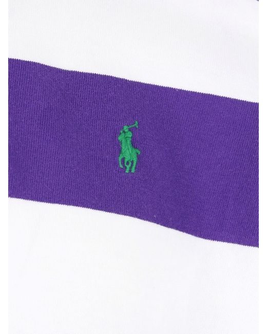 Polo Ralph Lauren Purple T-Shirts And Polos Cotton for men