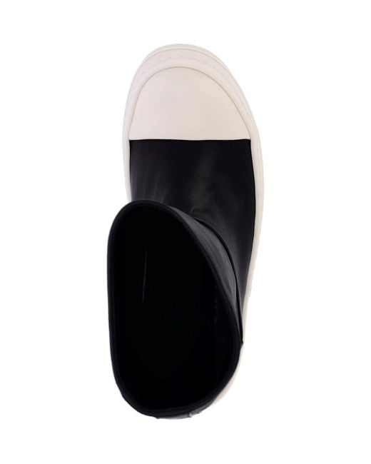 Rick Owens Black Ankle Boots "Sneakwader"