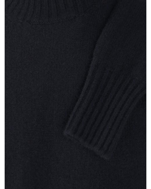 Drumohr Blue High Neck Sweater for men