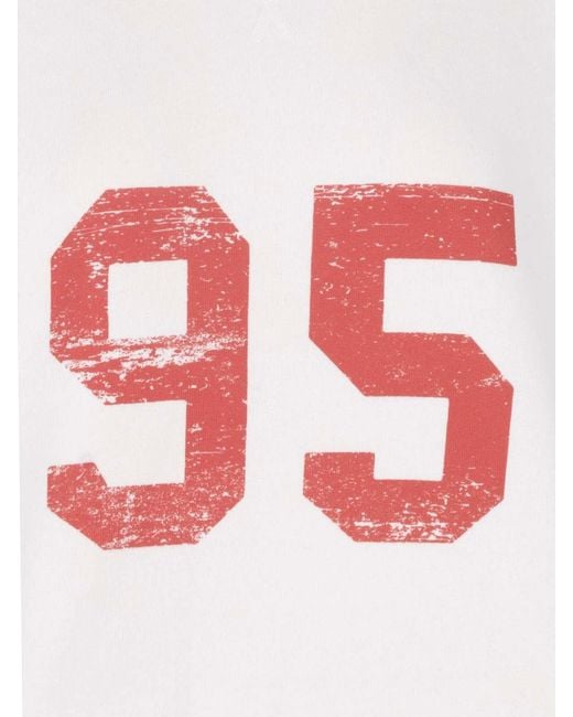 Nili Lotan White Sweatshirt "95 Gladys"