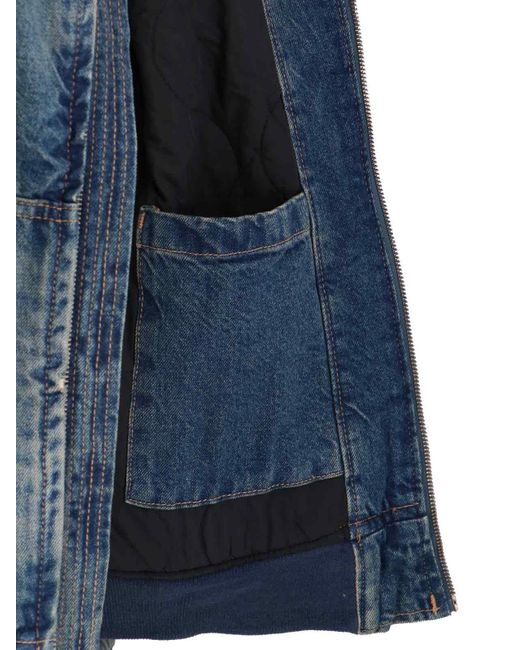 Dickies Blue Jackets Cotton for men