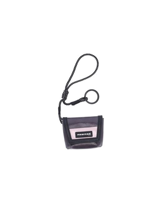 Freitag Black Mini Keychain “Messenger”