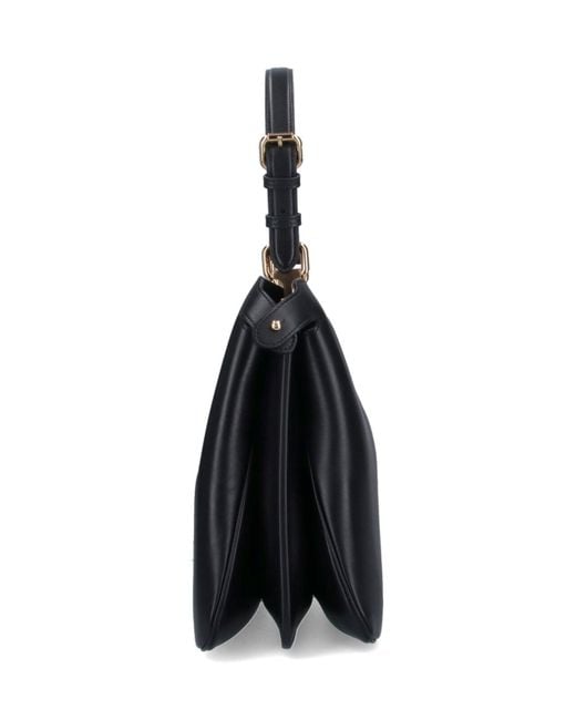 Fendi Black Medium Shoulder Bag "Peekaboo"