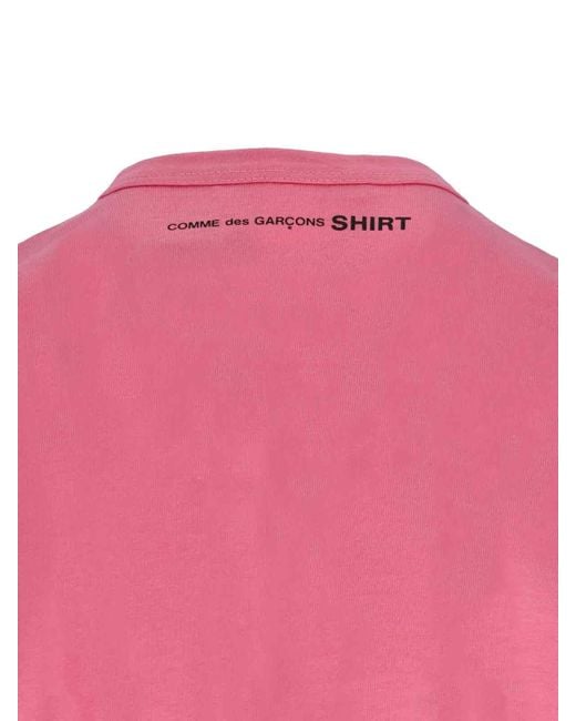 Comme des Garçons Pink Comme Des Garcons T-Shirts And Polos Cotton for men