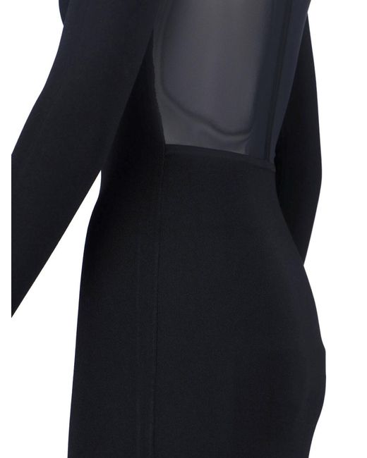 Max Mara Black Maxi Dress