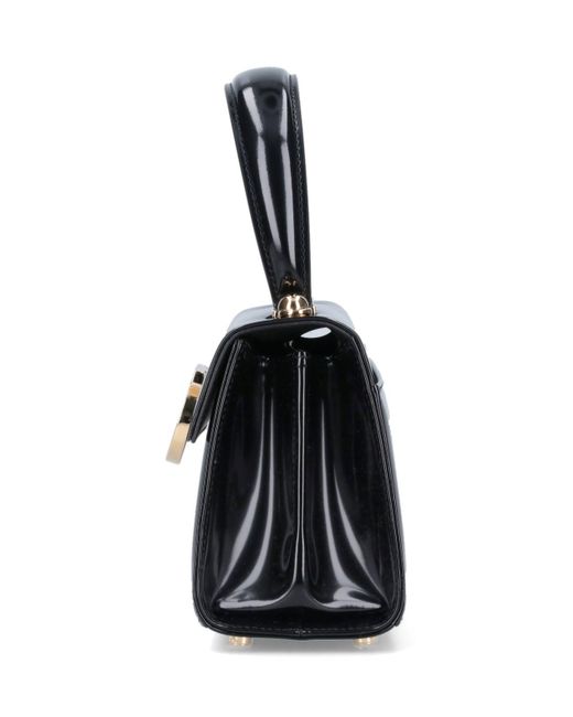 Ferragamo Black "iconic" Handbag