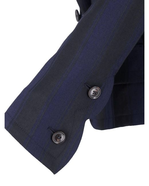 Vivienne Westwood Blue Tailored Double-Breasted Blazer Jacket
