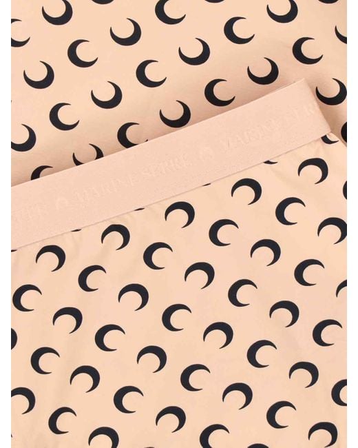 Gonna Midi "Moon" di MARINE SERRE in White