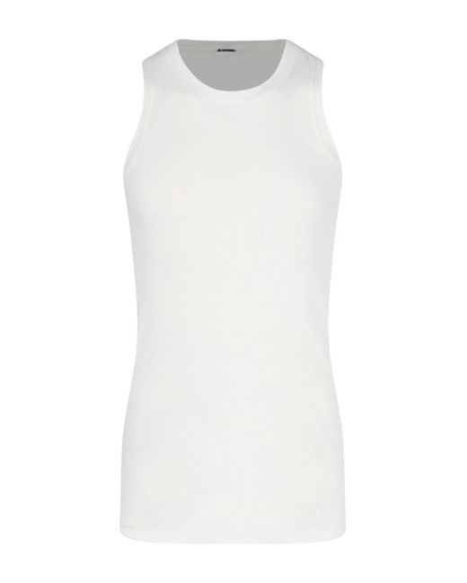 Set 2 Magliette E Tank Top di Jil Sander in White da Uomo