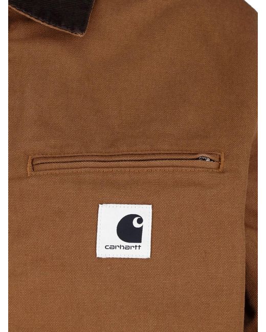 Carhartt Brown Zip Jacket "Og Detroit"