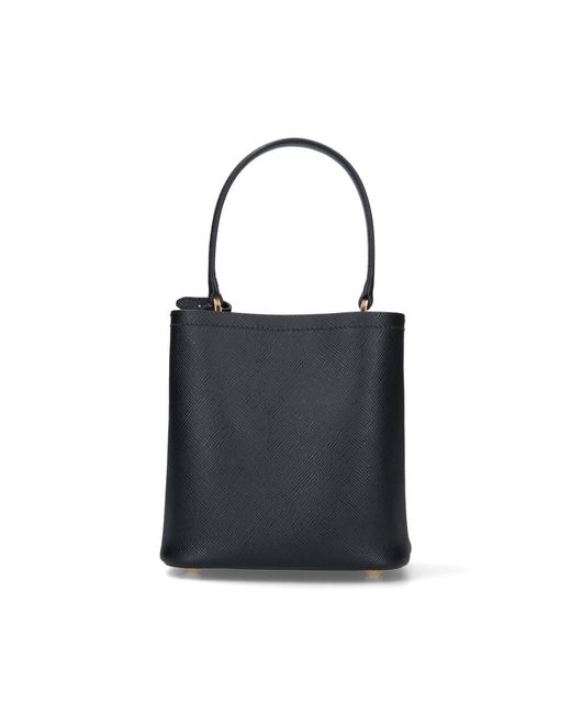 Prada Black "Panier" Bucket Bag