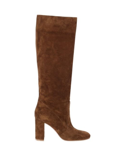 Gianvito Rossi Brown Boots "Glen 85"