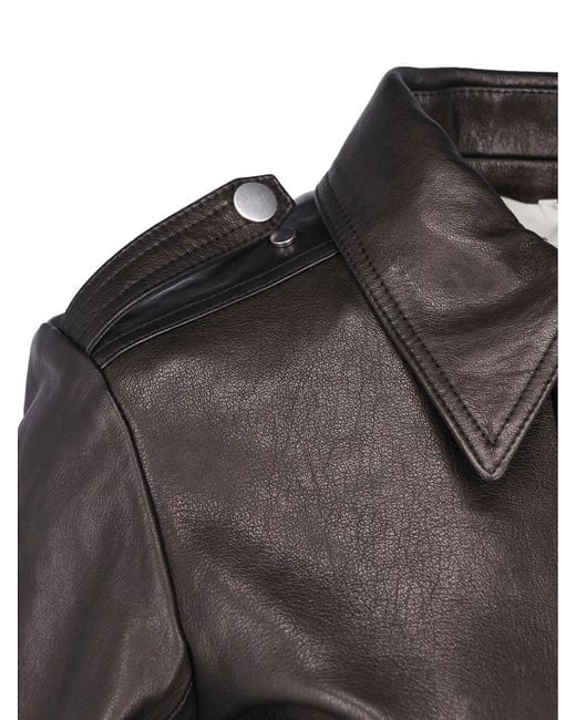 Khaite Black Cropped Jacket "Cordelia"