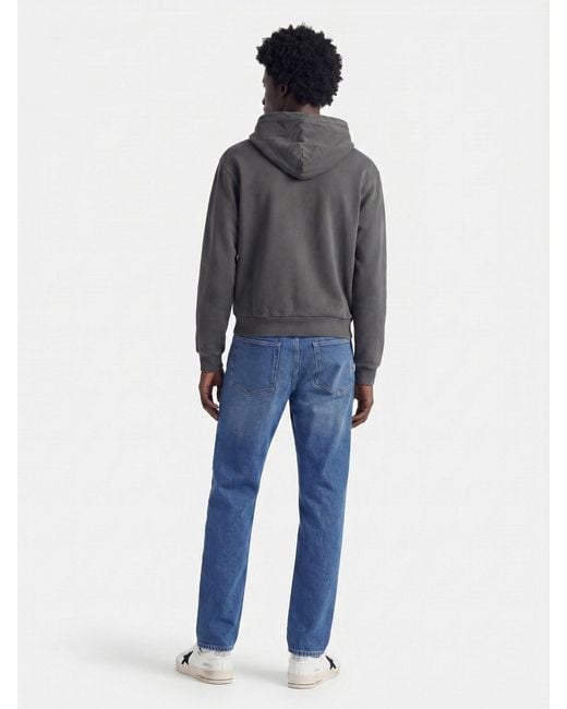 The Row Gray Zip Hoodie "Mabon" for men