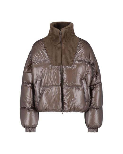DIESEL Brown Down Jacket “W-Warrior”