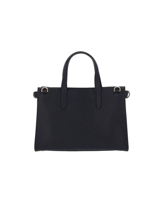 Burberry Black 'Cotswolds' Small Tote Bag