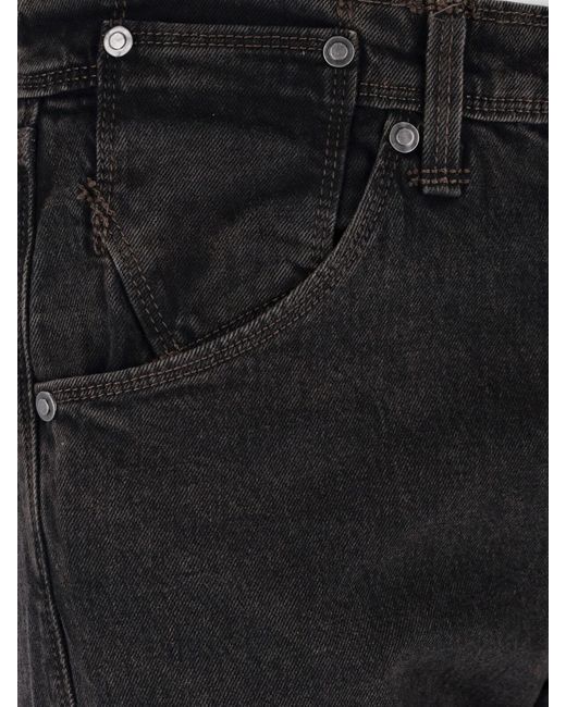 Levi's Strauss Black Jeans “Twisted Slim Kick” for men