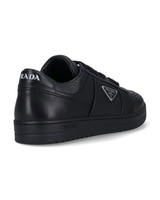 Prada Black "Downtown" Sneakers for men