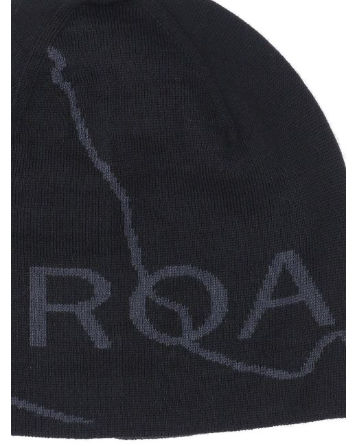 Berretto Logo di Roa in Blue da Uomo
