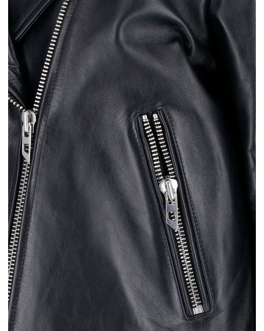 DIESEL Black Biker Jacket