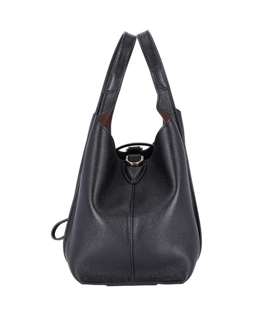 Tod's Black T-Timeless Tote Bag