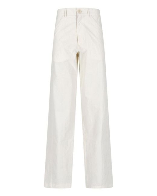 Paloma Wool White Sweatpants "Reyn B" for men