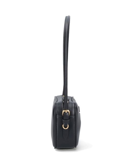 Pouch Logo di Miu Miu in Black