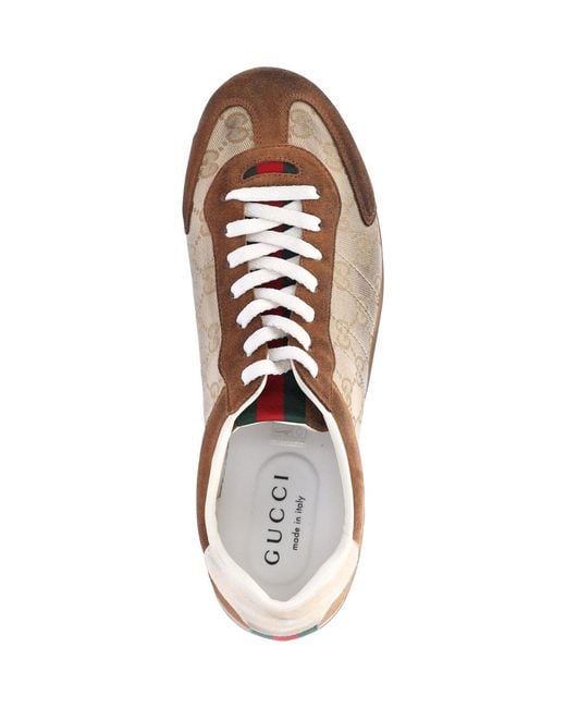 Gucci White 'Shift' Sneakers for men