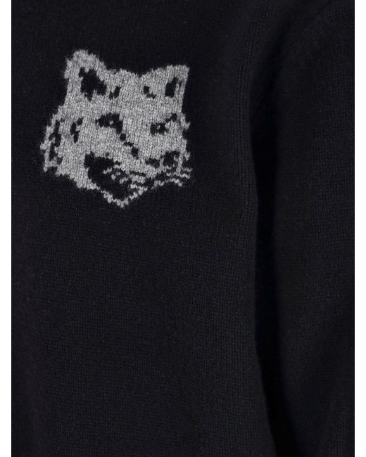 Maison Kitsuné Blue Classic Minimalist Sweater for men