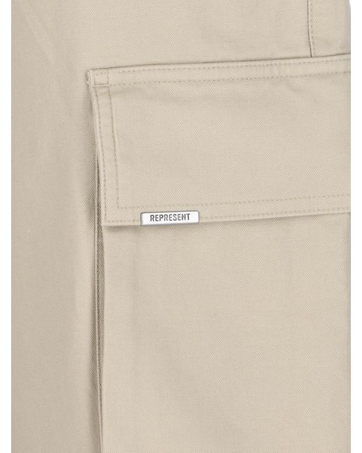 Represent Natural Cargo Pants for men