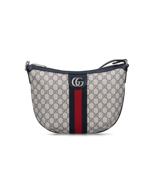 Gucci White 'ophidia' Small Crossbody Bag for men