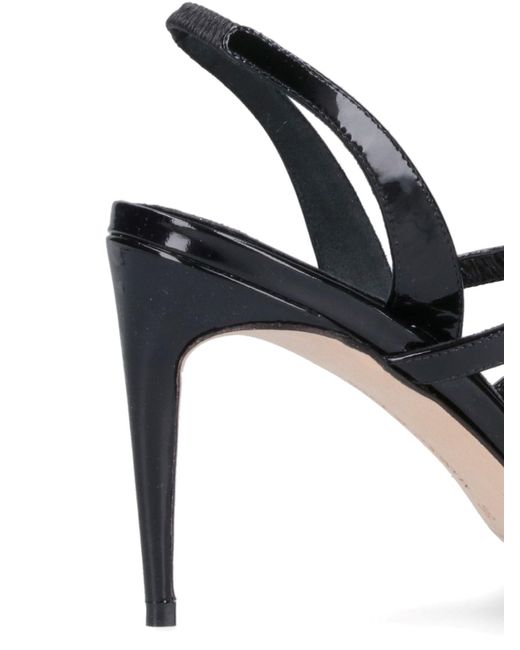 Manolo Blahnik Metallic Artysa Sandals