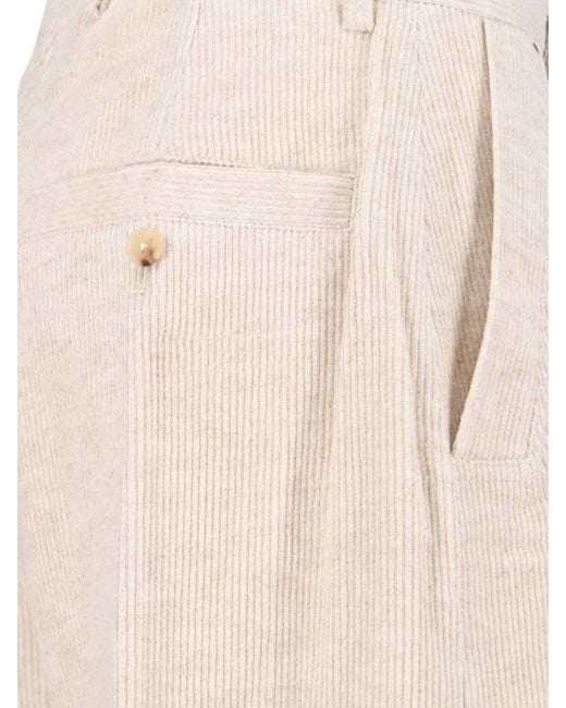 Rick Owens Natural Wide Pants