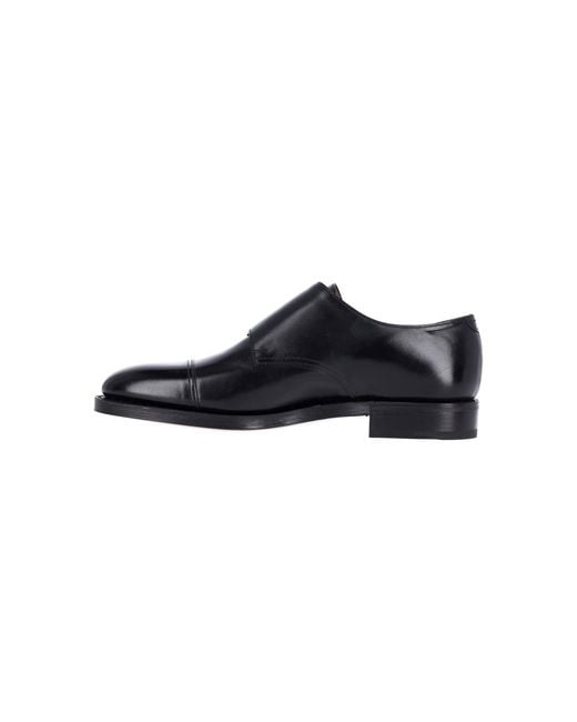 John Lobb Black Shoes "William" for men