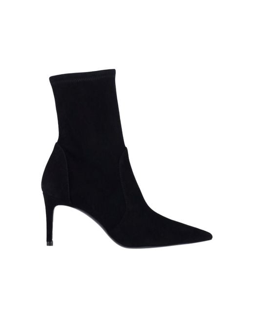 Stivaletti "Stuart Power" di Stuart Weitzman in Black