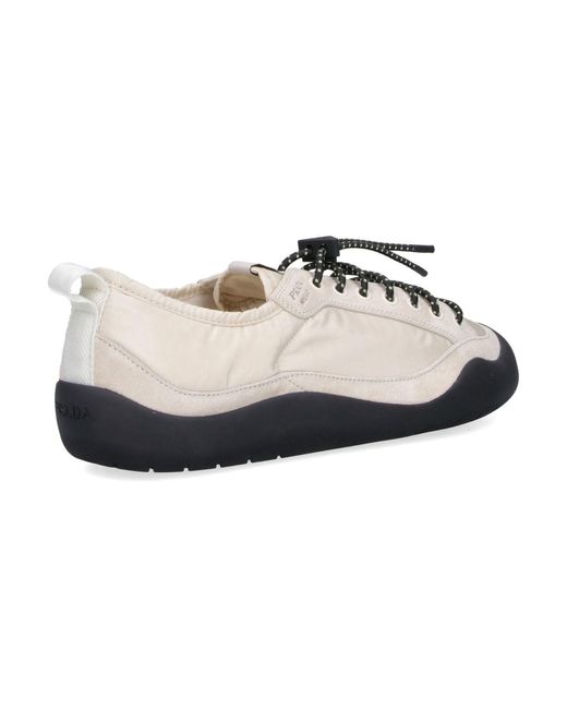 Prada White Sneakers "Speedrock" for men