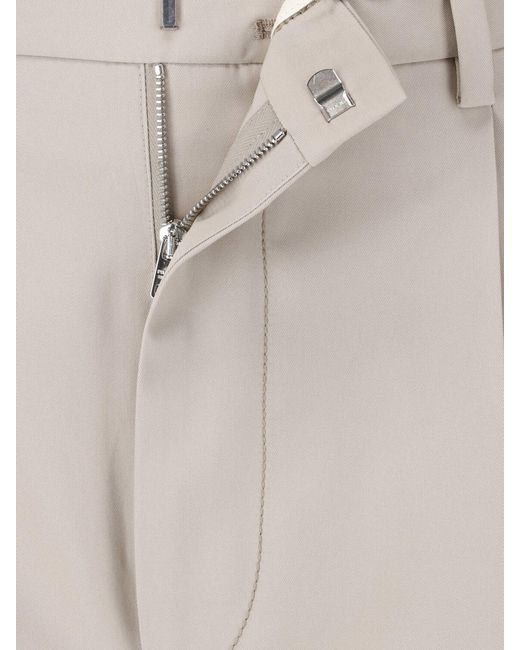 Prada Natural Pants With Keychain for men