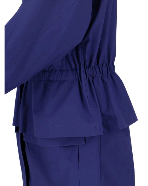 Fendi Blue Cotton Jacket