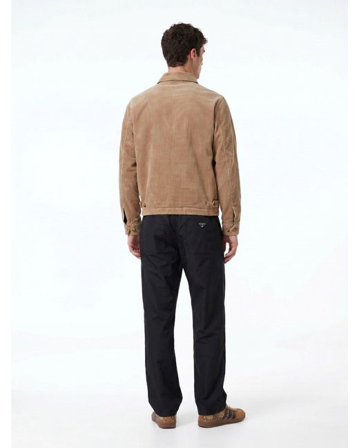 Prada Blue Wide Pants for men