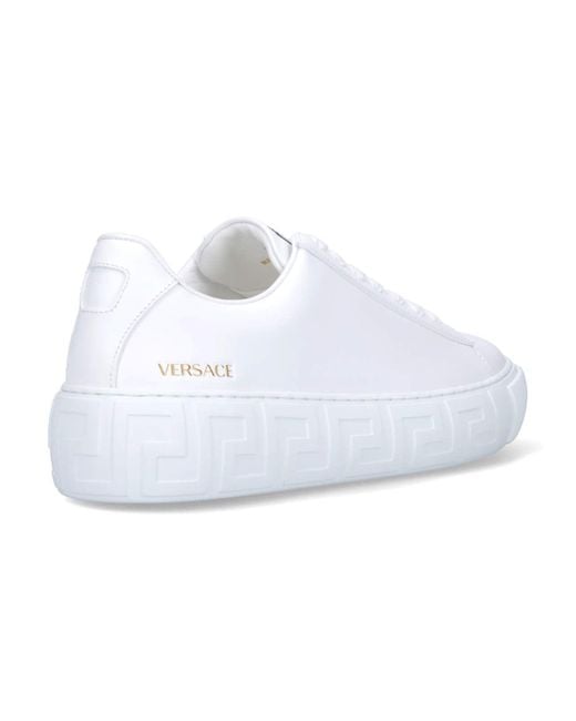 Sneakers "Greca" di Versace in White