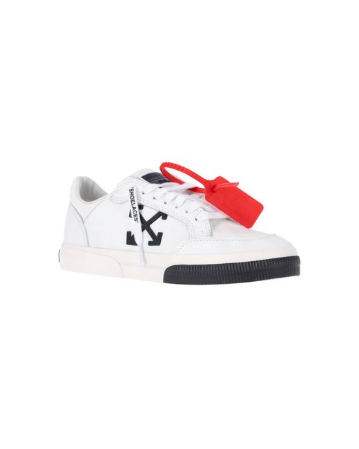 Sneakers "Vulcanized Low" di Off-White c/o Virgil Abloh in White da Uomo
