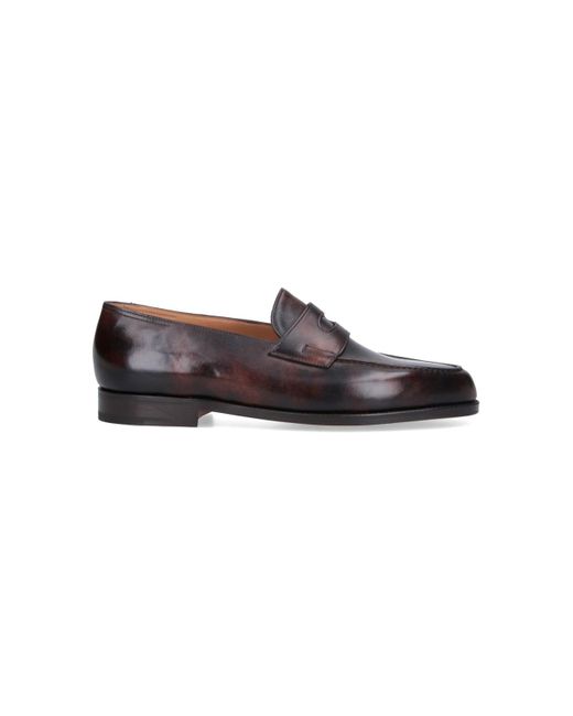 John Lobb Brown Lopez" Loafers for men