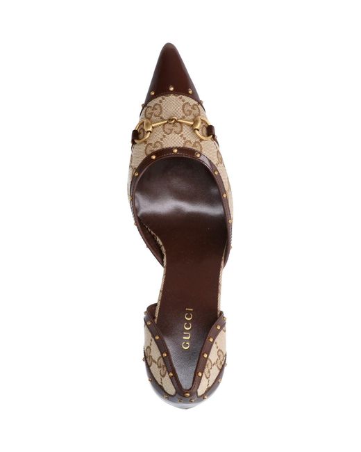 Gucci Metallic Heels “Savoy”