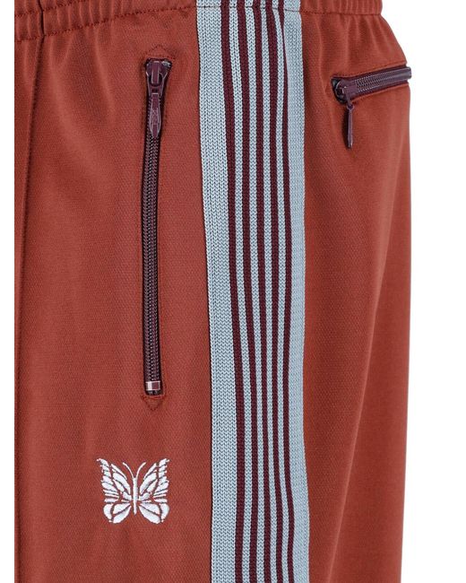 Needles Red Sweatpants "H.D. for men
