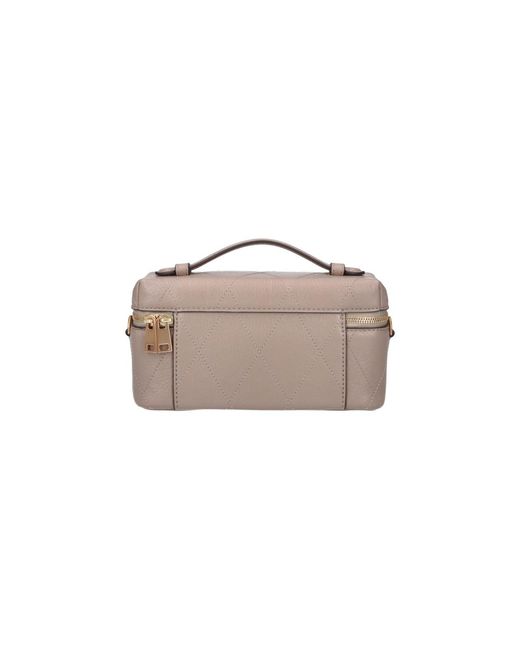 Tory Burch Gray Handbag “Kira Diamond”