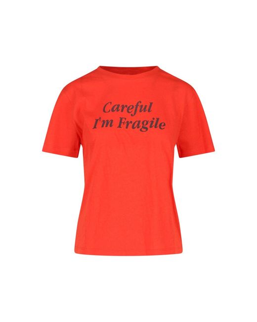 GIMAGUAS Red "Careful" T-Shirt
