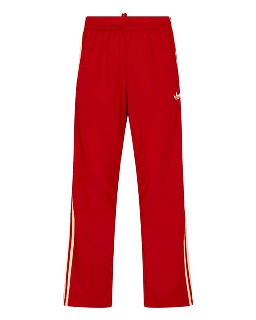Adidas Red Sweatpants "Firebird" for men